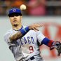 Javier Baez Chicago Cubs Official Baseball Majestic Throwback Jersey gray