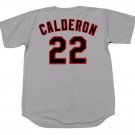 Ivan Calderon 1990 Chicago White Sox Official Baseball Majestic Jersey