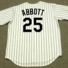 Jim Abbott Chicago White Sox Official Baseball Majestic Jersey