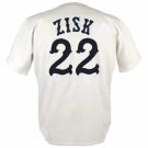 Richie Zisk Chicago White Sox Official Baseball Majestic Jersey
