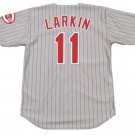 Barry Larkin 1993 Cincinnati Reds Official Baseball Majestic Jersey