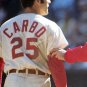 Bernie Carbo Cincinnati Reds Official Baseball Majestic Jersey