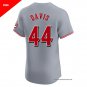 Eric Davis Cincinnati Reds Official Baseball Mitchell & Ness Jersey