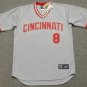 Joe Morgan 1975 Cincinnati Reds Official Baseball Majestic Jersey