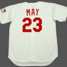 Lee May 1969 Cincinnati Reds Official Baseball Majestic Jersey