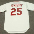 Ray Knight Cincinnati Reds Official Baseball Majestic Jersey