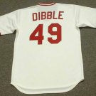 Rob Dibble Cincinnati Reds Official Baseball Majestic Jersey
