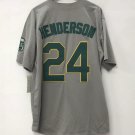 Rickey Henderson Oakland A’s Athletics Jersey gray Mitchell & Ness