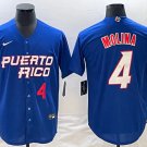 Yadier Molina Puerto Rico jersey blue