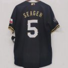 Corey Seager Texas Rangers Jersey black