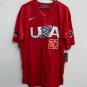 Mike Trout Team USA Baseball jersey Red