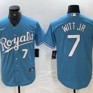 Bobby Witt Jr. Kansas City Royals Jersey blue