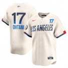 Shohei Ohtani Los Angeles Dodgers 2024 Men’s City Connect Limited jersey Cream