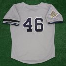 Andy Pettitte 1996 New York Yankees Official Baseball Majestic World Series Jersey Road Gray