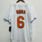Melvin Mora Baltimore Orioles Official Baseball Majestic Jersey