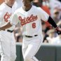 Melvin Mora Baltimore Orioles Official Baseball Majestic Jersey