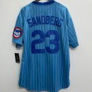 Ryne Sandberg 1982 Chicago Cubs Official Baseball Majestic Jersey