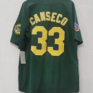 Jose Canseco Oakland A’s Athletics Official Baseball Jersey green