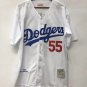 Orel Hershiser Los Angeles Dodgers Official Baseball Mitchell & Ness Jersey