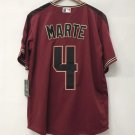 Ketel Marte Arizona Diamondbacks Official Baseball Majestic Jersey