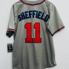 Gary Sheffield Atlanta Braves Official Baseball Jersey Majestic