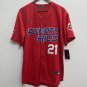 Roberto Clemente Puerto Rico jersey red