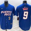 Javier Báez Puerto Rico Official jersey Blue