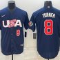 Trea Turner Team USA Baseball Jersey blue