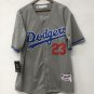 Kirk Gibson Los Angeles Dodgers Majestic Jersey gray