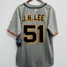 Jung Hoo Lee San Francisco Giants Official Baseball Jersey gray