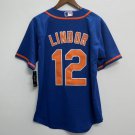 Francisco Lindor New York Mets official Baseball Jersey blue