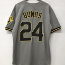 Barry Bonds Pittsburgh Pirates Official Baseball Jersey Mitchell & Ness gray