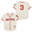 Babe Ruth Boston Braves Official Baseball jersey Mitchell & Ness