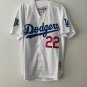 Clayton Kershaw Los Angeles Dodgers 2005 50th anniversary patch Jersey white