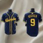 Milwaukee Brewers #9 Bob Uecker Cool Base Stitched Jersey