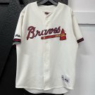 Vintage Atlanta Braves Majestic Javy Lopez #8 Jersey