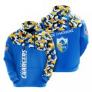 Los Angeles Chargers color camouflage light weight hoodie