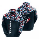 Houston Texans color camouflage light weight hoodie