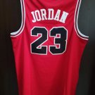 Michael Jordan 1984 Rookie Season Chicago Bulls Jersey Red