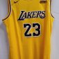 Lebron James Los Angeles Lakers Jersey yellow #23