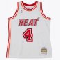 Rony Seikaly Miami Heat Official Basketball Mitchell & Ness Jersey