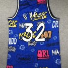 Shaquille O’Neal Orlando Magic Graffiti Jersey made by Mitchell & Ness