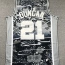 Tim Duncan San Antonio Spurs Official Basketball Jersey Mitchell & Ness
