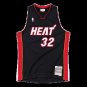 Shaquille O&acirc;��Neal Miami Heat Official Basketball Mitchell & Ness Jersey Black