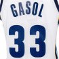 Marc Gasol Memphis Grizzlies Official Basketball Mitchell & Ness Jersey white