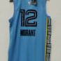 JA Morant Memphis Grizzlies Basketball official Jersey Jordan Brand &acirc;�&brvbar; Bill Russell #6 patch