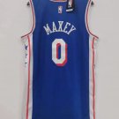 Tyrese Maxey Philadelphia 76ers Official Basketball Jersey Blue