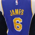 Lebron James Los Angeles Lakers Official Basketball Jersey purple