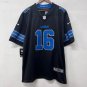 Jared Goff Detroit Lions Official Football Jersey black 2024