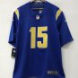 Ladd McConkey Los Angeles Chargers Official Football Jersey blue